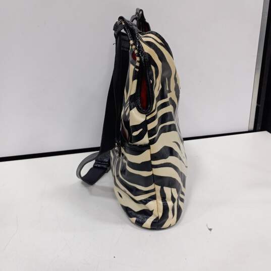 Brighton Zebra Stripe Pattern Shoulder Bag/Purse image number 5
