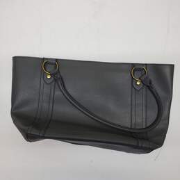 Frye and Co. Women's Slate Grey Leatherette Tote Bag alternative image