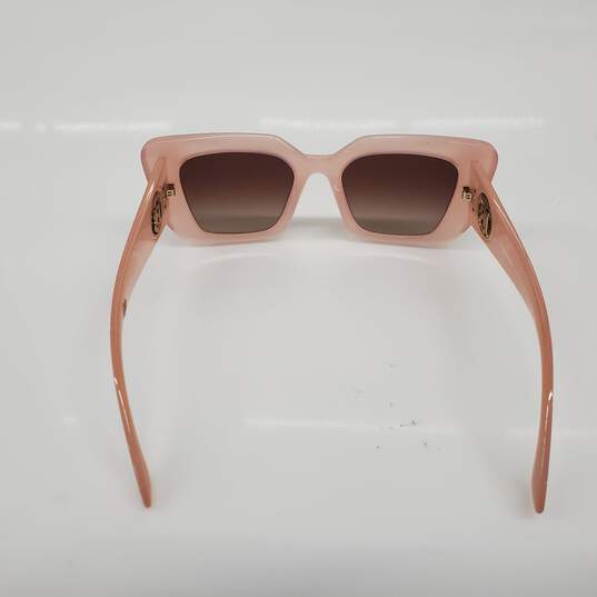 Burberry Daisy Frosted Pink Chunky Cat Eye Sunglasses BE4344 w/COA image number 5