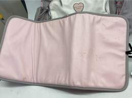 Betsey Johnson Brown Pink & Cream Diaper Bag alternative image