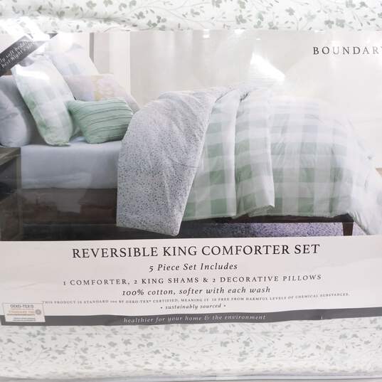 Boundary Reversible King Comforter 5pc. Set image number 3