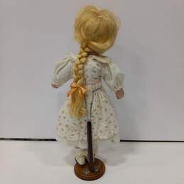 Collector's Porcelain Doll w/ Stand alternative image
