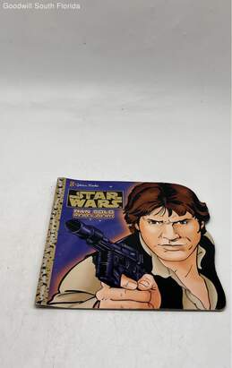 A Golden Super Shape Book Star Wars Han Solo Rebel Hero Paperback Book