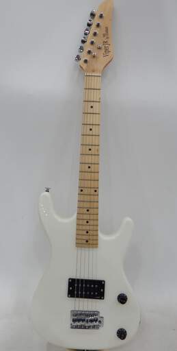 BGuitars Brand Viper Jr. GE36 Model White Electric Guitar w/ Soft Gig Bag