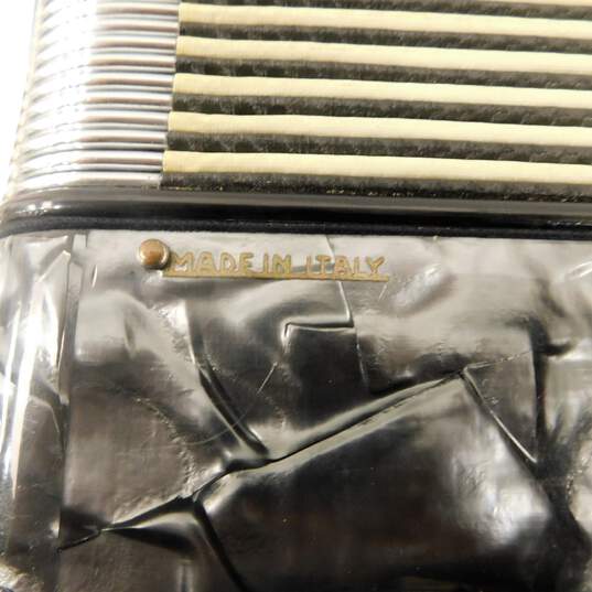 Lo Duca Bros. Brand Midget/100 Model 41 Key/120 Button Piano Accordion w/ Case (Parts and Repair) image number 27