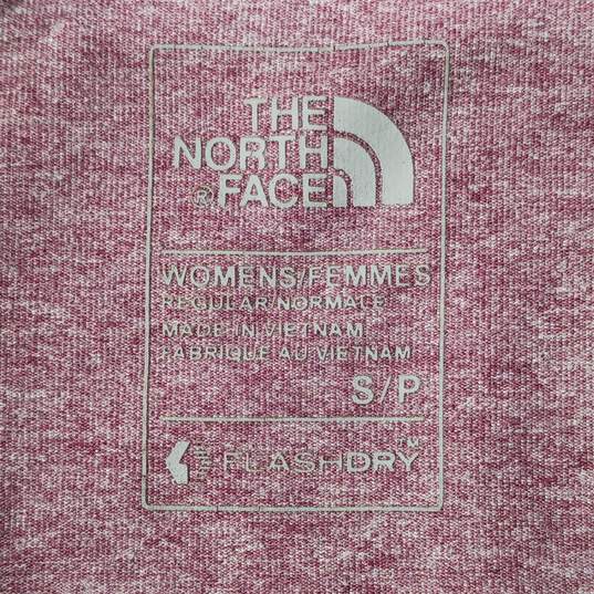 The North Face Women's Flashdry Pink Heather Leggings Size S image number 3