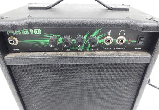 Crate Model MXB10 Electric Bass Guitar Amplifier w/ Attached Power Cable image number 3
