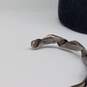 Sterling Lapis Earring Pendant 18" Necklace 5" Cuff Bracelet Bundle 3pcs 24.4g image number 6