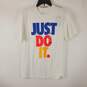 Nike Men White Just Do It T-shirt M NWT image number 1