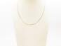 Fancy 14k Yellow Gold Herringbone Chain Necklace 2.0g image number 2