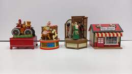 Bundle of 4 Assorted Music Boxes Figurines alternative image