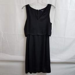 Madewell Luminous Overlay Black Dress Size 2