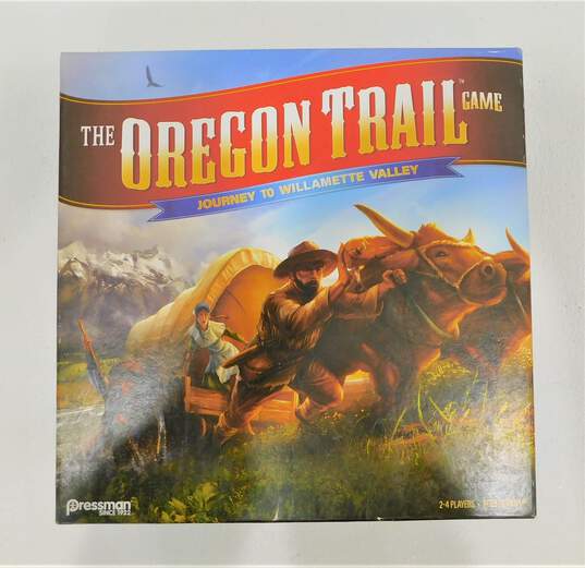 The Oregon Trail Journey To The Willamette Valley Strategy Board Game Pressman image number 1