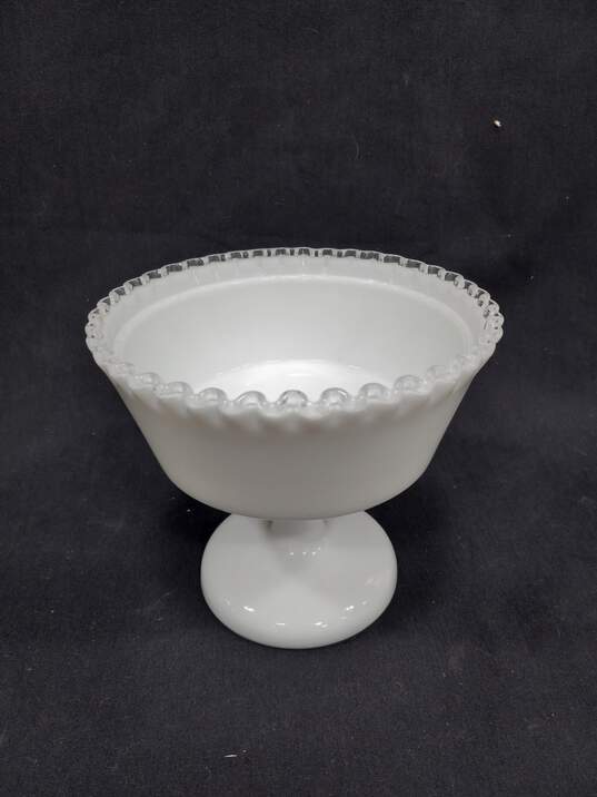Fenton Milk Glass Dish Set - 5 image number 6