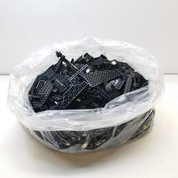 Lego Block ALL BLACK Pieces Lot