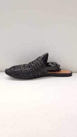 Salt + Number Black Woven Leather Sandal Mule Flats Shoes Women's Size 9 M alternative image