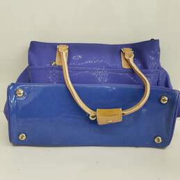 Guess Periwinkle Faux Leather Tote Bag alternative image