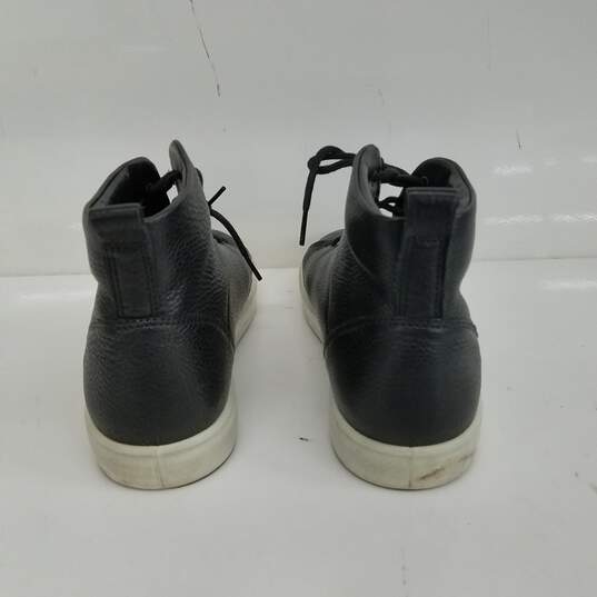 Ecco High Top Sneakers Black Size 9 image number 4