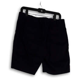 Womens Blue Flat Front Slash Pockets Regular Fit Golf Chino Shorts Size 6 alternative image