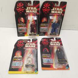 Bundle of  4 Star Wars Commtech Chip Action Figures