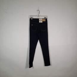 NWT Womens Regular Fit High Rise 5 Pocket Design Denim Skinny Leg Jeans Size 4 alternative image