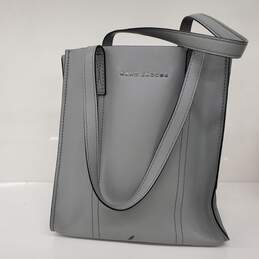 Marc Jacobs Repeat Grey Leather Tote Bag alternative image