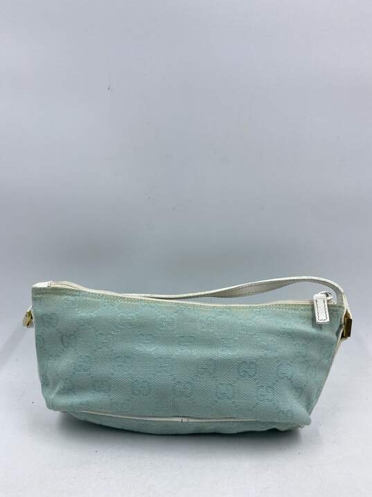 Authentic Gucci GG Mint Boat Pochette Bag image number 2