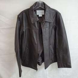 Great Northwest Clothing Company Full Zip Leather Jacket Size L