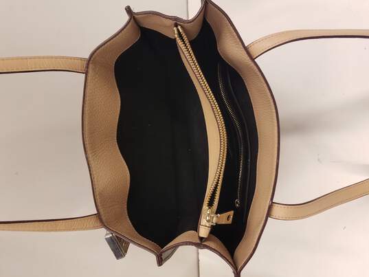 DKNY Monogram Shoulder Bag Brown image number 2