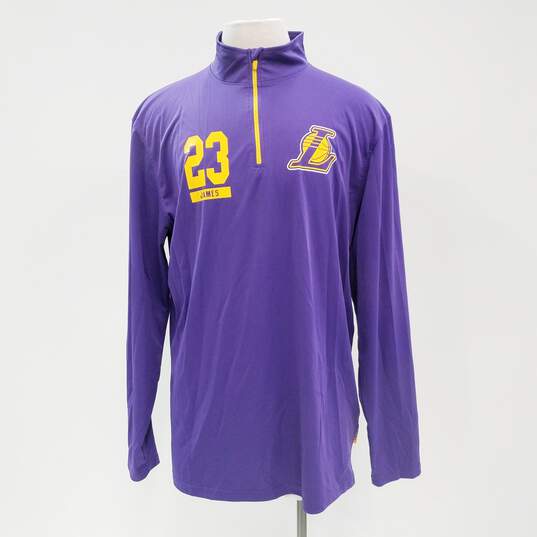 lakers warm up sweater