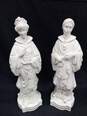Pair of Emperor & Empress Couple 16" Statues image number 1