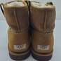 UGG Australia Classic Mini Stitch  Men Ankle Brown Leather Boots Size 17 image number 5
