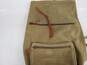 Madewell Green Canvas Foldover Backpack Olive Green image number 5
