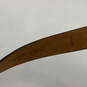Womens Brown Purple Leather Rhinestone Waist Adjustable Belt Size 30/75 image number 5