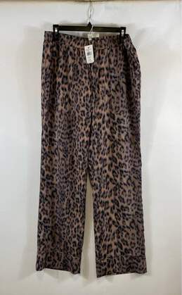 Joie Multicolor Leopard Print Pants - Size Large
