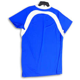 Womens Blue Crew Neck Short Sleeve Activewear Pullover T-Shirt Size 2XL alternative image
