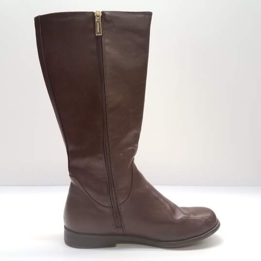 Michael Kors Emma Rubie Women's Boots Chocolate Size 5 image number 4