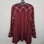 Red Plaid Long Sleeve Buttoned Shirt image number 2