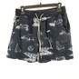 Well Known Women Black Swan Shorts M image number 3