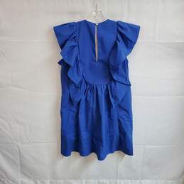 Blue Tassel Blue Cotton Blend Sleeveless Dress WM Size S/M NWT alternative image