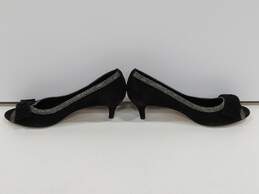 Vaneli Women's Black Leather Heels Size 9.5N alternative image