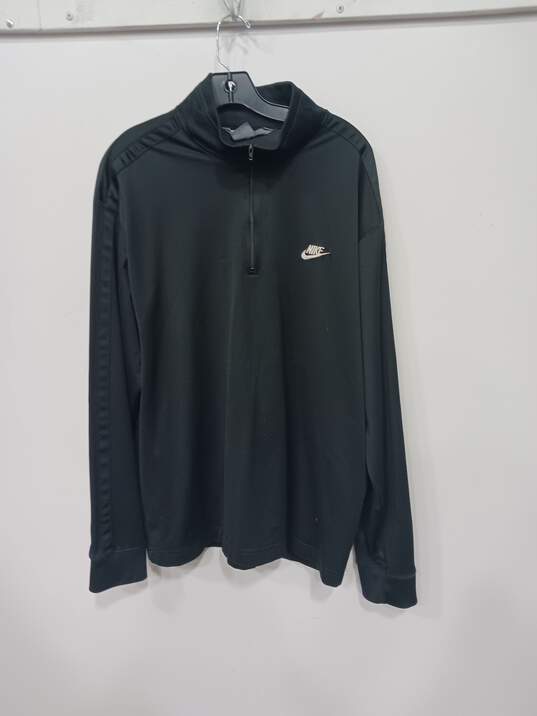 Nike 3/4 Zip Long Sleeve Basic Athletic Jacket Size XXL image number 1
