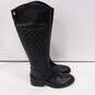 Vince Camuto Ladies Black Knee High Side Zip Boots image number 1