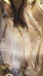 Michael Kors Triple Compartment Saffiano Leather Satchel Taupe image number 5