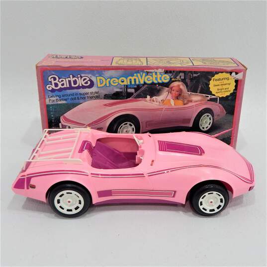 Vintage Barbie Dreamvette Vehicle Pink IOB image number 1