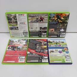 Bundle of 6 Xbox 360 Video Games (1 Kinect Game) alternative image