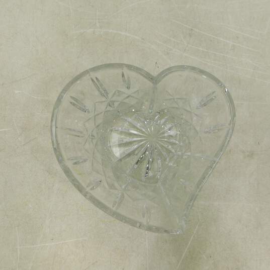 Waterford Crystal Sweetheart Bowl Heart Shaped Dish image number 1