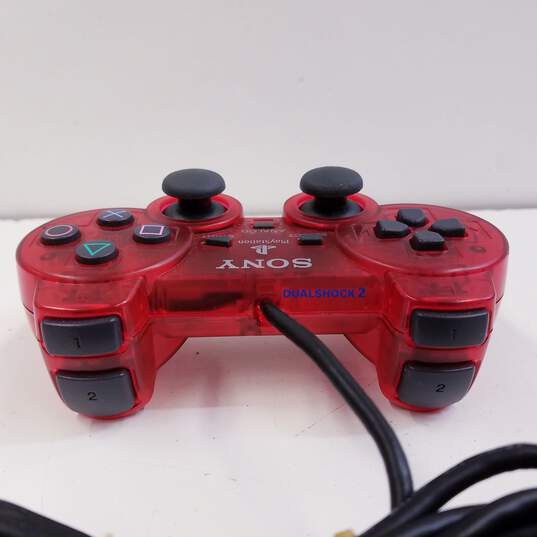 Sony PS2 controller - Dualshock 2 SCPH-10010 - Crimson red image number 6