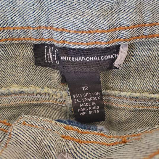 INC Women Blue Jeans 12 NWT image number 4