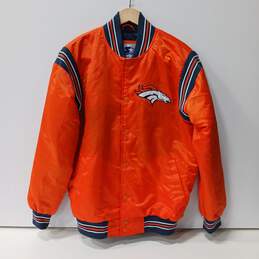Starter NFL Denver Broncos Themed Button Jacket Size M